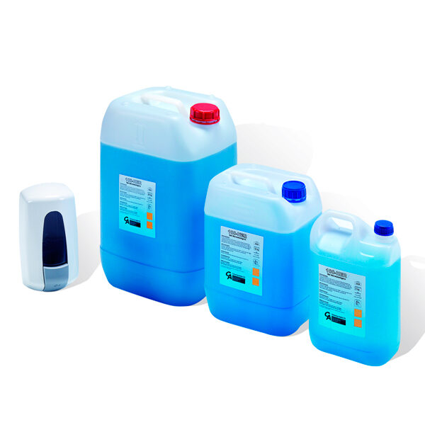 Gel Dermatológico 100 HER. Gel desengrasante para manos industriales