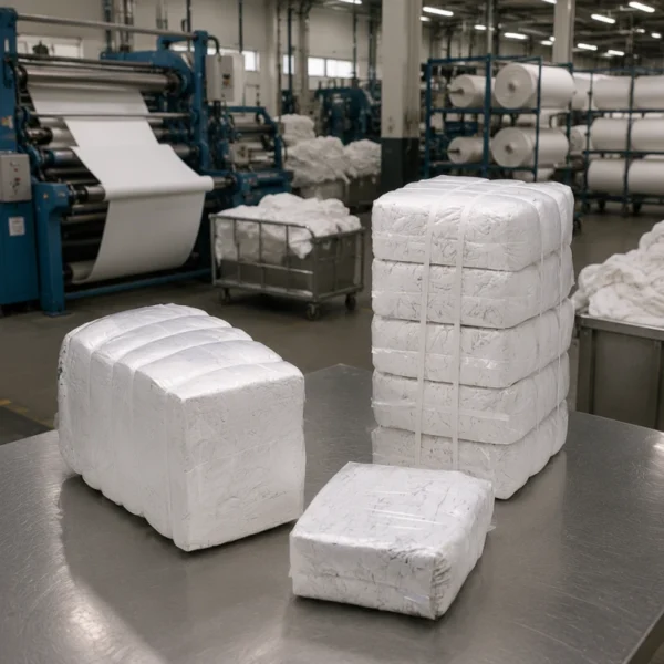 Trapo Blanco Toalla para la limpieza industrial