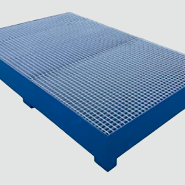 Cubeto Galvanizados para 2 IBC - 8 Bidones de 200 Litros