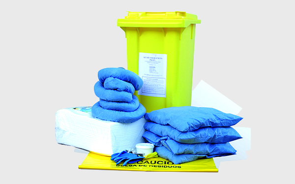 Kits de emergencia completos para una respuesta inmediata frente a derrames